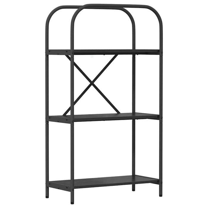 Raft pentru cărți Stejar Negru 60 x 30 x 109 cm Lemn compozit - WALTI WALTI