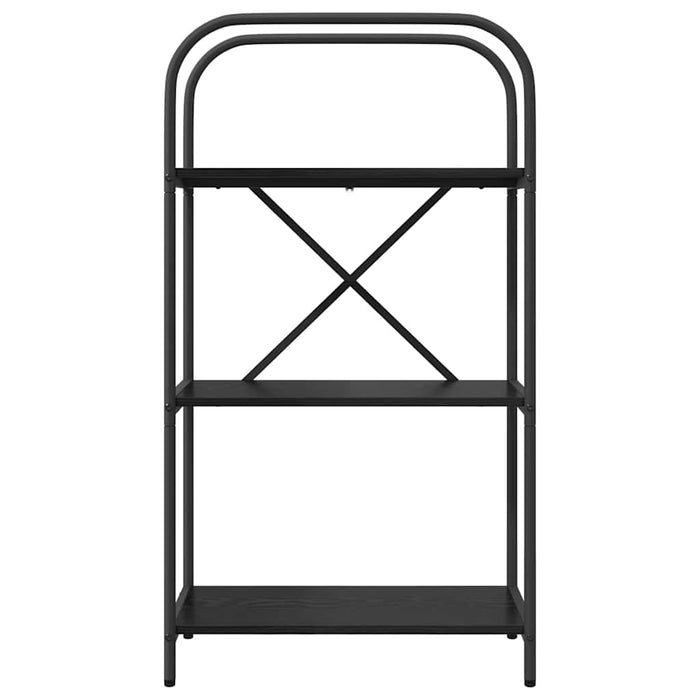 Raft pentru cărți Stejar Negru 60 x 30 x 109 cm Lemn compozit - WALTI WALTI