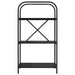 Raft pentru cărți Stejar Negru 60 x 30 x 109 cm Lemn compozit - WALTI WALTI