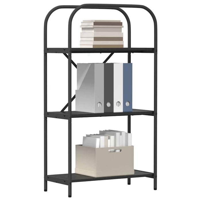 Raft pentru cărți Stejar Negru 60 x 30 x 109 cm Lemn compozit - WALTI WALTI