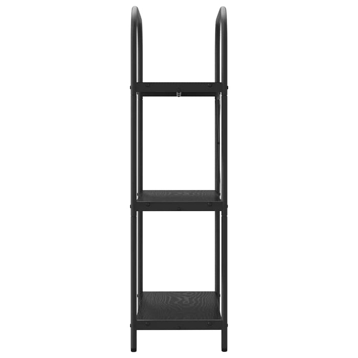Raft pentru cărți Stejar Negru 60 x 30 x 109 cm Lemn compozit - WALTI WALTI