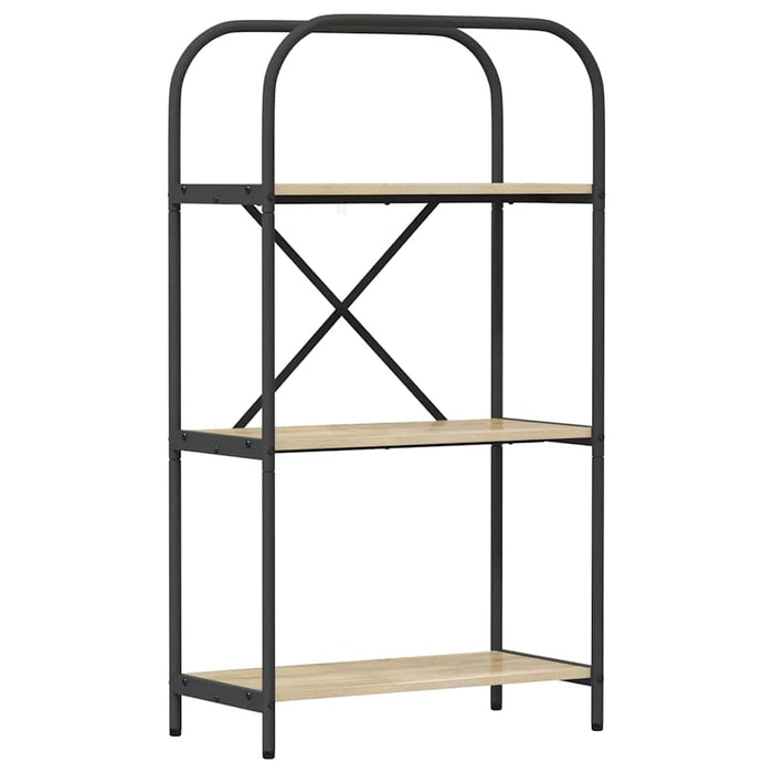 Raft pentru cărți Stejar Sonoma 60 x 30 x 109 cm Lemn compozit - WALTI WALTI