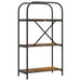 Raft pentru cărți Stejar fumuriu 60 x 30 x 109 cm Lemn compozit - WALTI WALTI