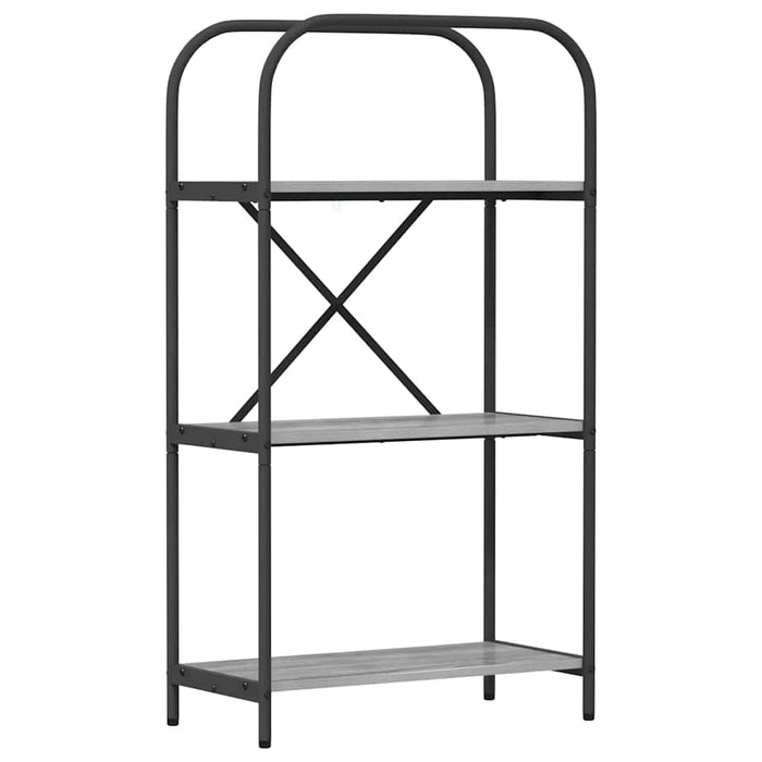 Raft pentru cărți Gri Sonoma 60 x 30 x 109 cm Lemn compozit - WALTI WALTI