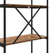 Raft pentru cărți Lemn vechi 60 x 30 x 109 cm Lemn compozit - WALTI WALTI