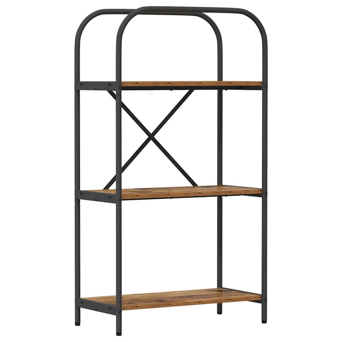 Raft pentru cărți Lemn vechi 60 x 30 x 109 cm Lemn compozit - WALTI WALTI