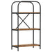 Raft pentru cărți Lemn vechi 60 x 30 x 109 cm Lemn compozit - WALTI WALTI