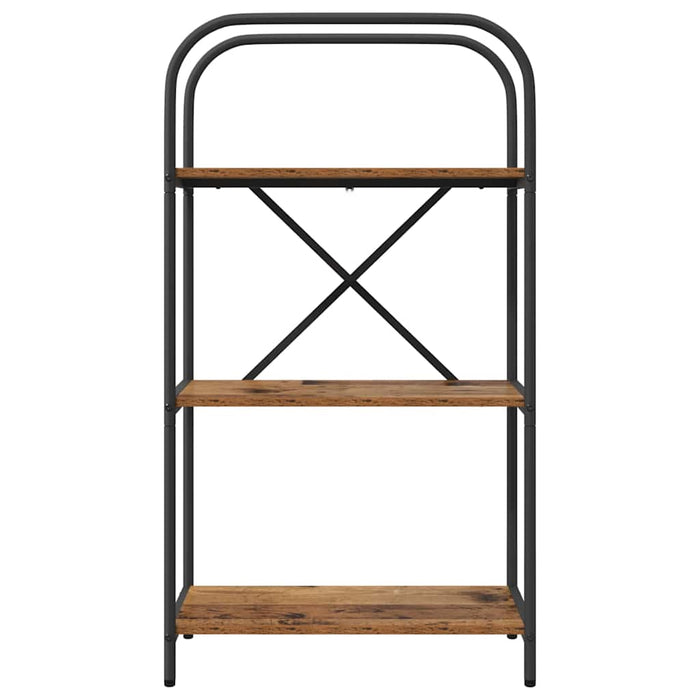 Raft pentru cărți Lemn vechi 60 x 30 x 109 cm Lemn compozit - WALTI WALTI