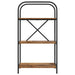 Raft pentru cărți Lemn vechi 60 x 30 x 109 cm Lemn compozit - WALTI WALTI