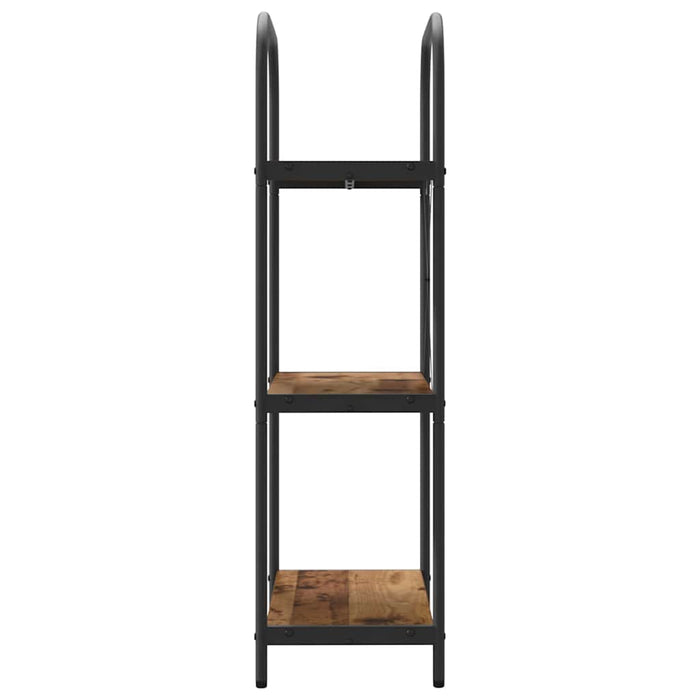 Raft pentru cărți Lemn vechi 60 x 30 x 109 cm Lemn compozit - WALTI WALTI