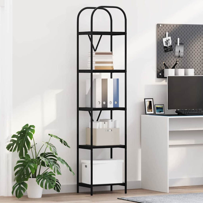 Raft pentru cărți Stejar Negru 40 x 30 x 183 cm Lemn compozit - WALTI WALTI