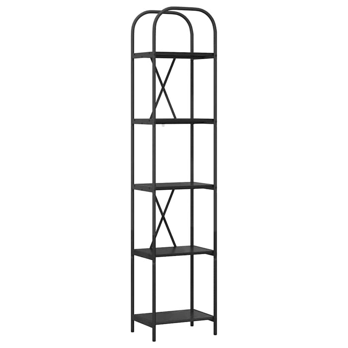 Raft pentru cărți Stejar Negru 40 x 30 x 183 cm Lemn compozit - WALTI WALTI