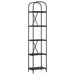 Raft pentru cărți Stejar Negru 40 x 30 x 183 cm Lemn compozit - WALTI WALTI