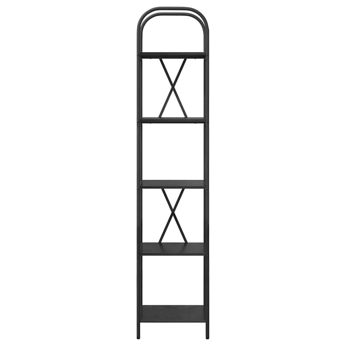 Raft pentru cărți Stejar Negru 40 x 30 x 183 cm Lemn compozit - WALTI WALTI