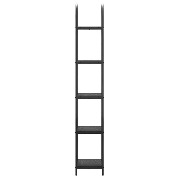 Raft pentru cărți Stejar Negru 40 x 30 x 183 cm Lemn compozit - WALTI WALTI