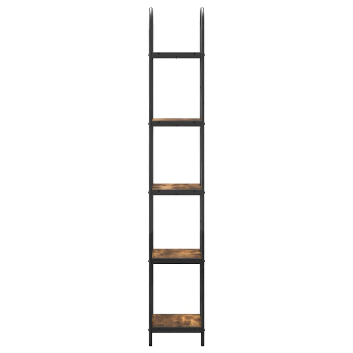 Raft pentru cărți Stejar fumuriu 40 x 30 x 183 cm Lemn compozit - WALTI WALTI