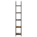 Raft pentru cărți Stejar fumuriu 40 x 30 x 183 cm Lemn compozit - WALTI WALTI
