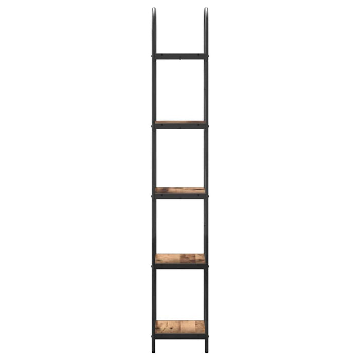 Raft pentru cărți Lemn vechi 40 x 30 x 183 cm Lemn compozit - WALTI WALTI