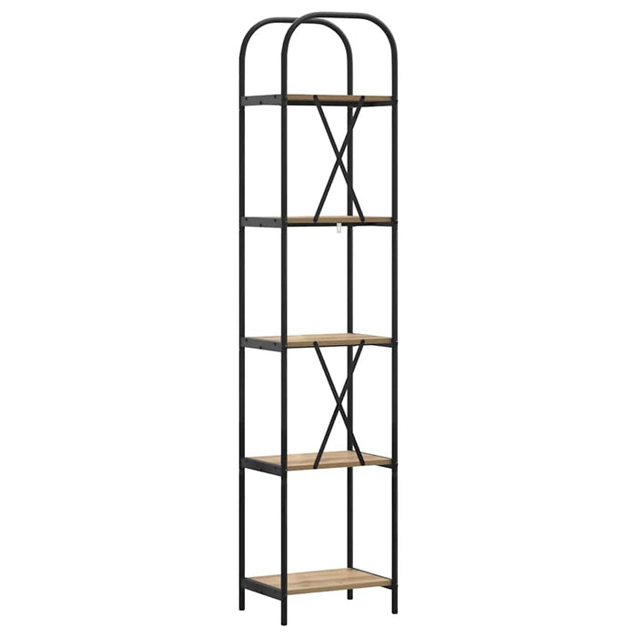 Raft pentru cărți Stejar Artizanal 40 x 30 x 183 cm - WALTI WALTI