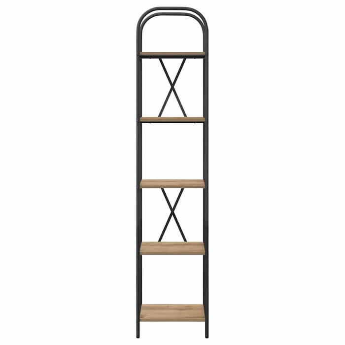Raft pentru cărți Stejar Artizanal 40 x 30 x 183 cm - WALTI WALTI
