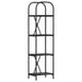 Raft pentru cărți Stejar Negru 40 x 30 x 146 cm Lemn compozit - WALTI WALTI