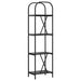 Raft pentru cărți Stejar Negru 40 x 30 x 146 cm Lemn compozit - WALTI WALTI