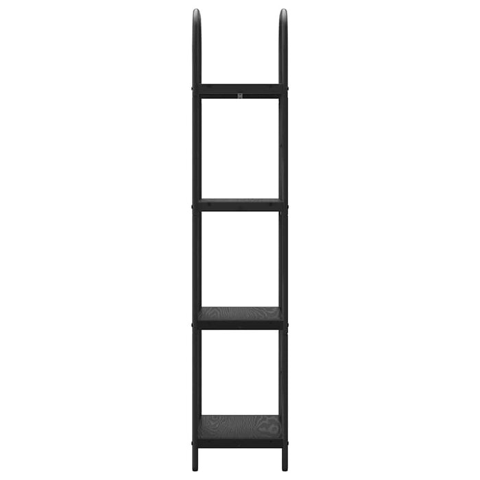 Raft pentru cărți Stejar Negru 40 x 30 x 146 cm Lemn compozit - WALTI WALTI