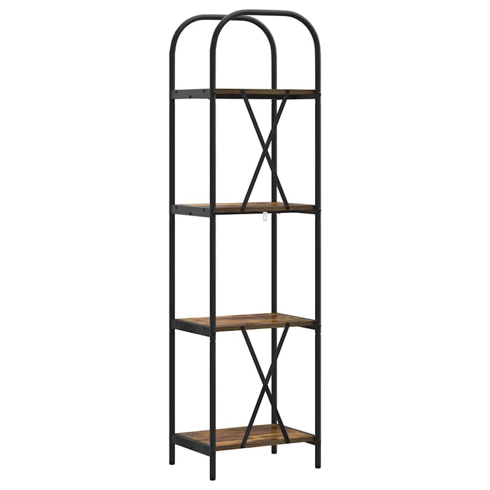 Raft pentru cărți Stejar fumuriu 40 x 30 x 146 cm Lemn compozit - WALTI WALTI