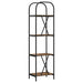Raft pentru cărți Stejar fumuriu 40 x 30 x 146 cm Lemn compozit - WALTI WALTI