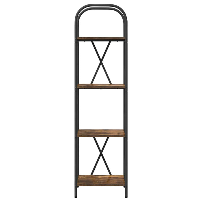Raft pentru cărți Stejar fumuriu 40 x 30 x 146 cm Lemn compozit - WALTI WALTI
