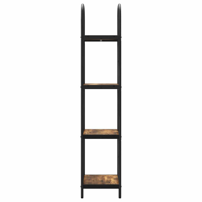 Raft pentru cărți Stejar fumuriu 40 x 30 x 146 cm Lemn compozit - WALTI WALTI