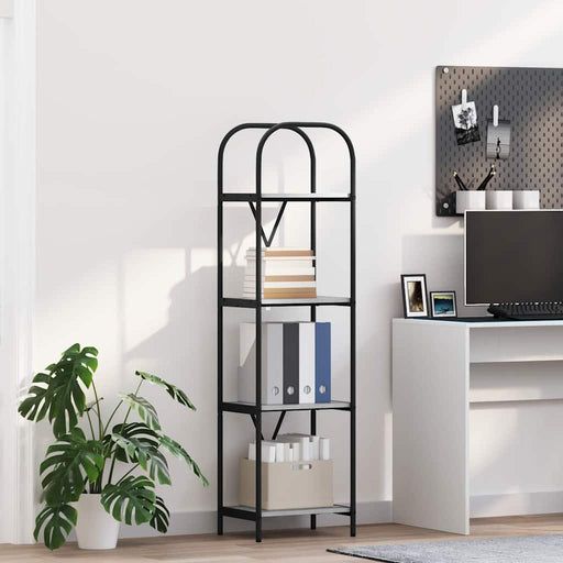 Raft pentru cărți Gri Sonoma 40 x 30 x 146 cm Lemn compozit - WALTI WALTI