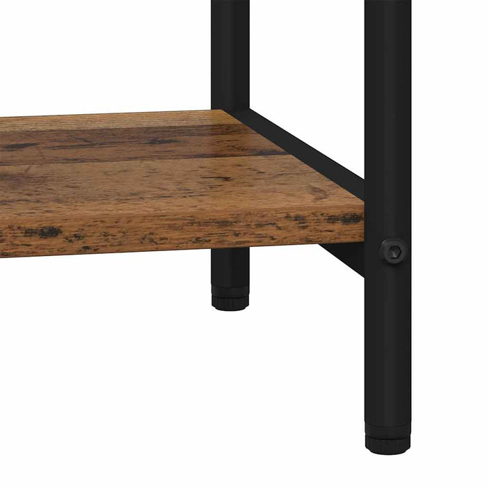 Raft pentru cărți Lemn vechi 40 x 30 x 146 cm Lemn compozit - WALTI WALTI