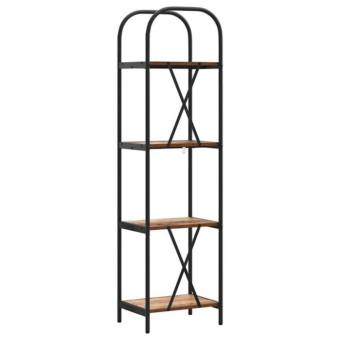 Raft pentru cărți Lemn vechi 40 x 30 x 146 cm Lemn compozit - WALTI WALTI
