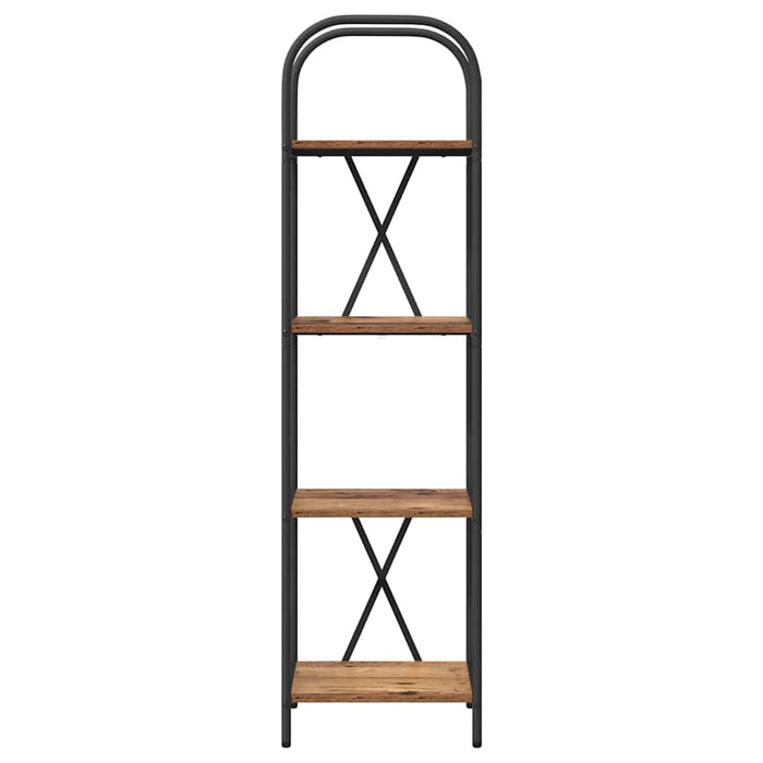 Raft pentru cărți Lemn vechi 40 x 30 x 146 cm Lemn compozit - WALTI WALTI