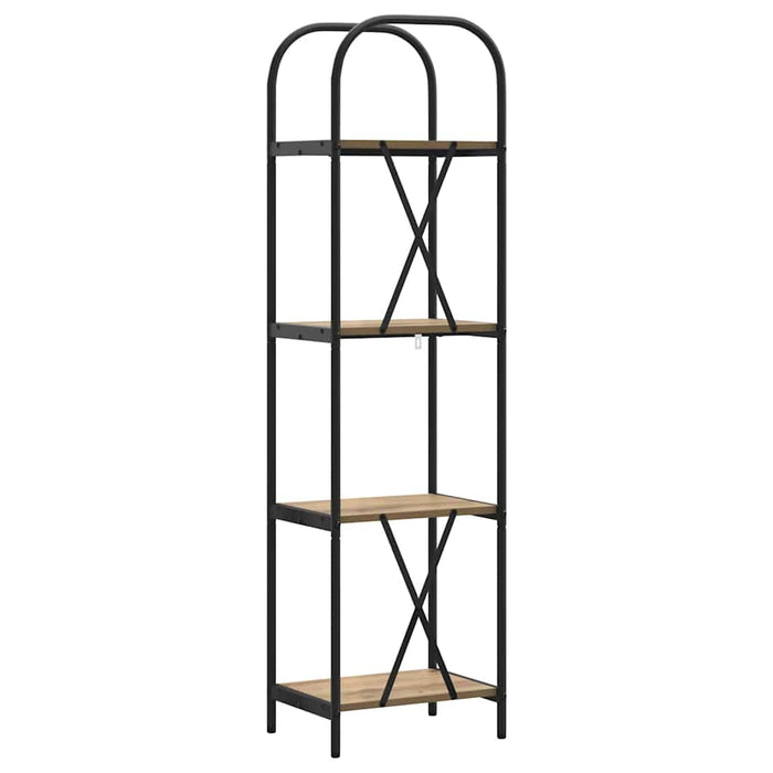 Raft pentru cărți Stejar Artizanal 40 x 30 x 146 cm - WALTI WALTI