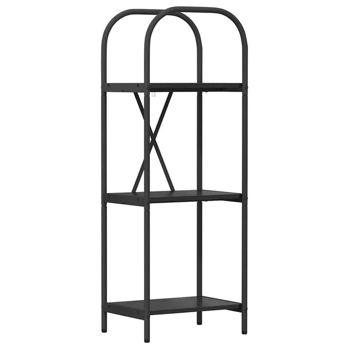 Raft pentru cărți Stejar Negru 40 x 30 x 109 cm Lemn compozit - WALTI WALTI