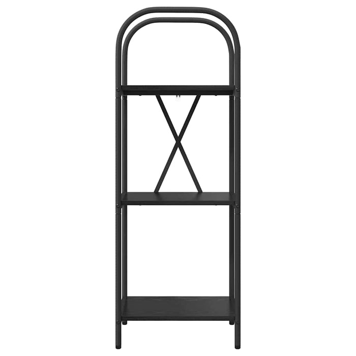 Raft pentru cărți Stejar Negru 40 x 30 x 109 cm Lemn compozit - WALTI WALTI