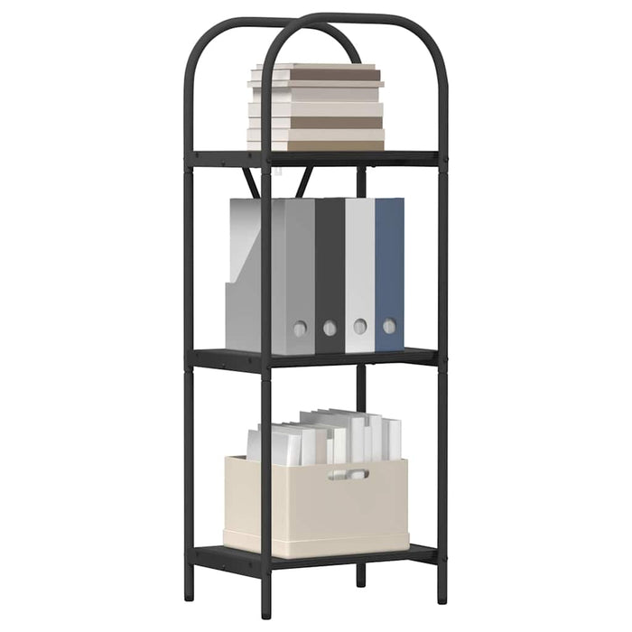 Raft pentru cărți Stejar Negru 40 x 30 x 109 cm Lemn compozit - WALTI WALTI