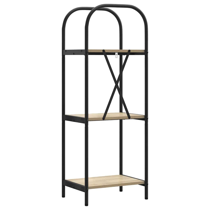 Raft pentru cărți Stejar Sonoma 40 x 30 x 109 cm Lemn compozit - WALTI WALTI