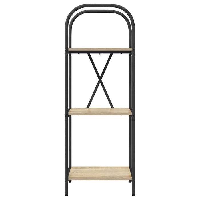 Raft pentru cărți Stejar Sonoma 40 x 30 x 109 cm Lemn compozit - WALTI WALTI