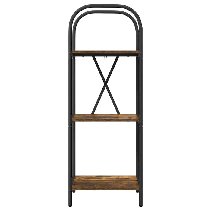 Raft pentru cărți Stejar fumuriu 40 x 30 x 109 cm Lemn compozit - WALTI WALTI
