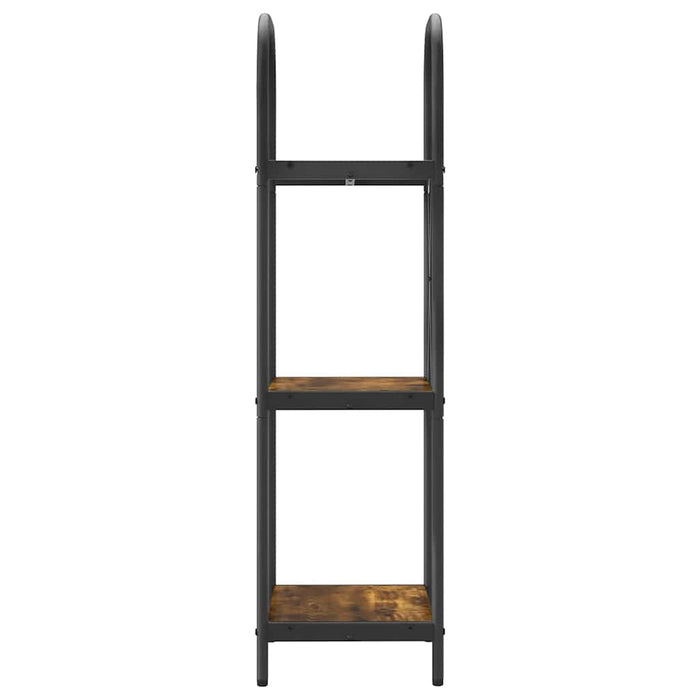 Raft pentru cărți Stejar fumuriu 40 x 30 x 109 cm Lemn compozit - WALTI WALTI