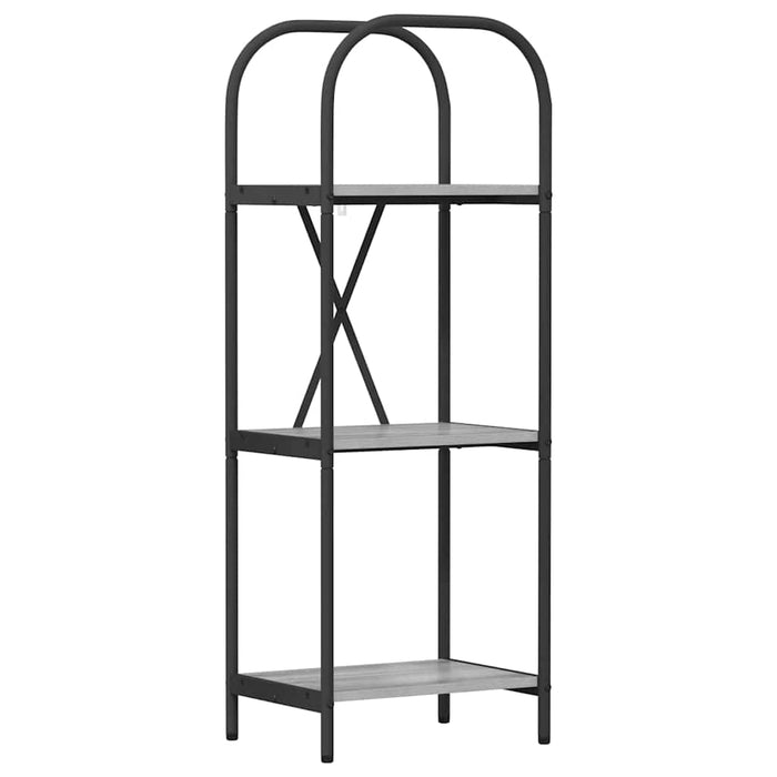 Raft pentru cărți Gri Sonoma 40 x 30 x 109 cm Lemn compozit - WALTI WALTI