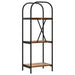 Raft pentru cărți Lemn vechi 40 x 30 x 109 cm Lemn compozit - WALTI WALTI