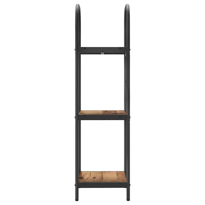 Raft pentru cărți Lemn vechi 40 x 30 x 109 cm Lemn compozit - WALTI WALTI