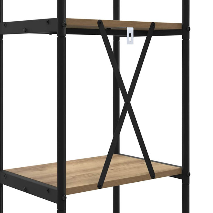 Raft pentru cărți Stejar Artizanal 40 x 30 x 109 cm - WALTI WALTI