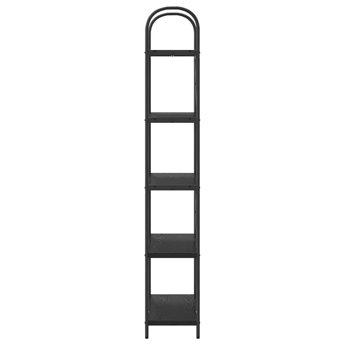 Raft pentru cărți Stejar negru 80 x 30 x 183 cm Lemn compozit - WALTI WALTI