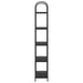 Raft pentru cărți Stejar negru 80 x 30 x 183 cm Lemn compozit - WALTI WALTI