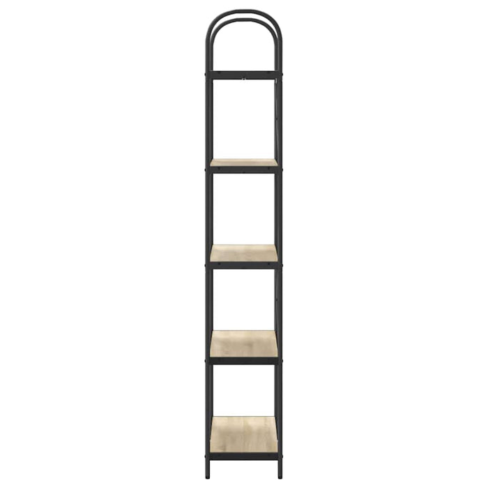 Raft pentru cărți Stejar sonoma 80 x 30 x 183 cm Lemn compozit - WALTI WALTI